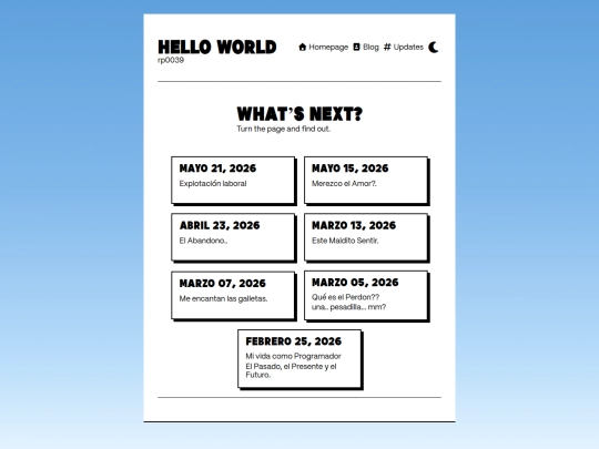 html/Blog screenshot