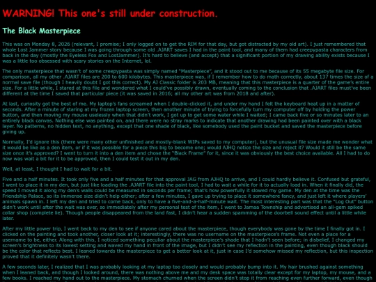 Creepypastas/TheBlackMasterpiece screenshot