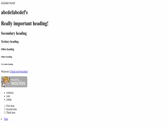 index screenshot