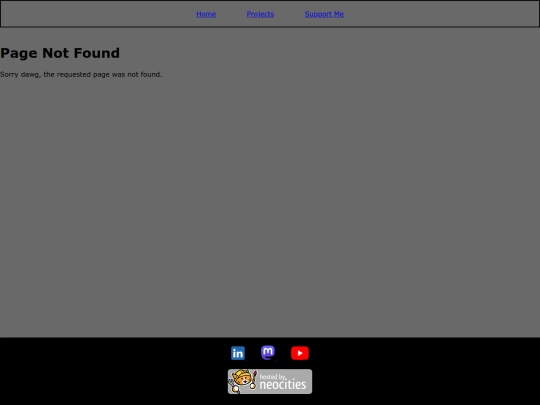 projects screenshot
