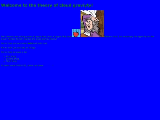 thecloudgravitytheory screenshot