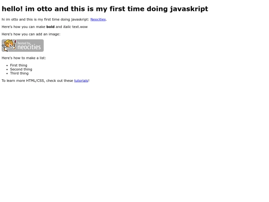 index screenshot