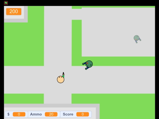 Zombie Shooting game screenshot