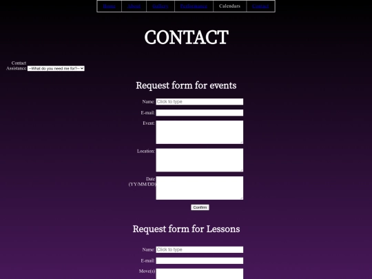 contact screenshot