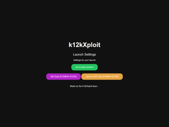 launch screenshot