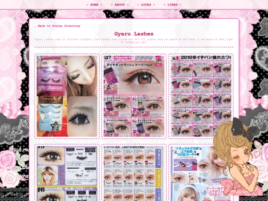 lashes-archive screenshot
