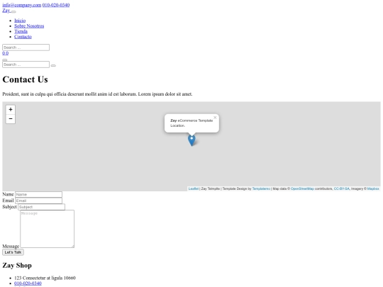 web1/contacto screenshot