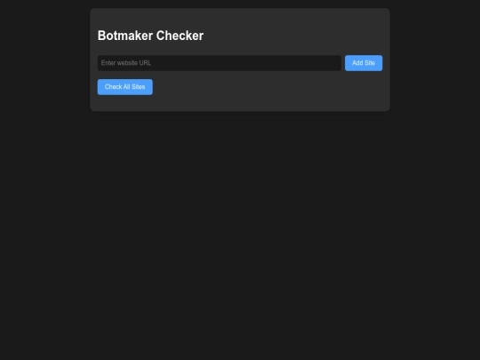 botmakerchecker screenshot