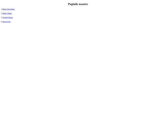 Proiect screenshot