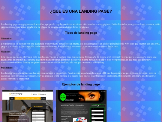 LandingPage/Landing screenshot