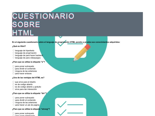 Micrositio/cuestionario screenshot