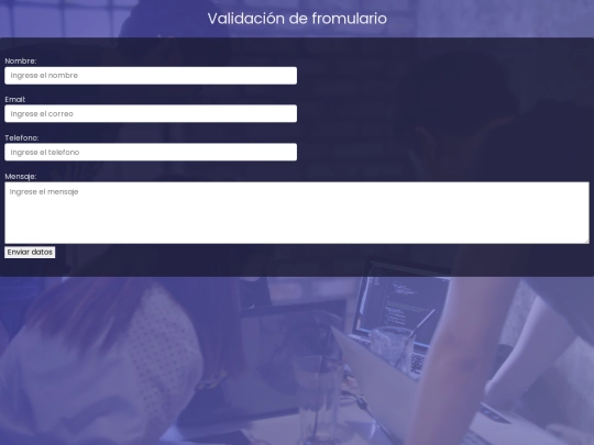 validacion/formulario screenshot