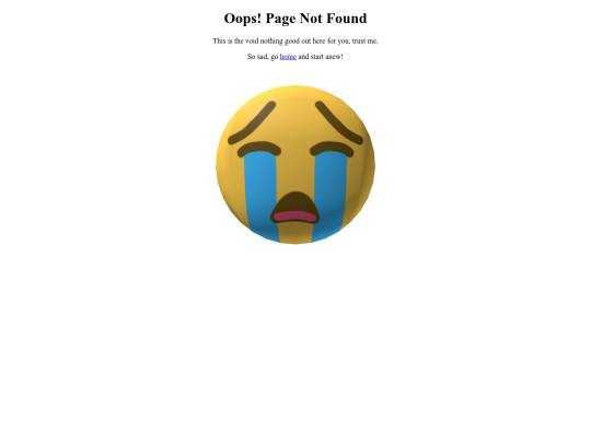 not_found screenshot