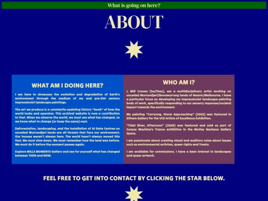 ABOUT screenshot