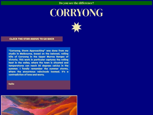 CORRYONG screenshot