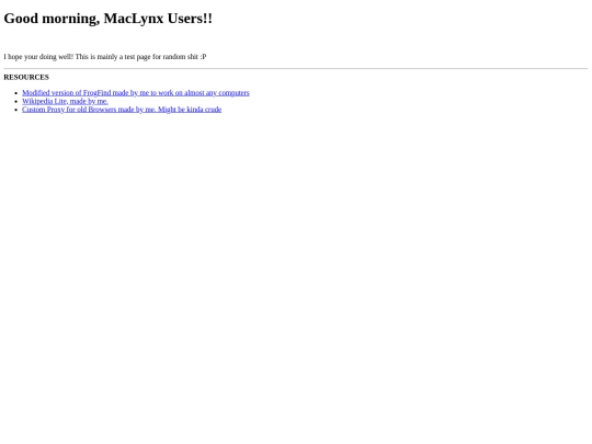 maclynx screenshot