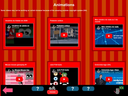 Filmes/AnimacoesENG screenshot