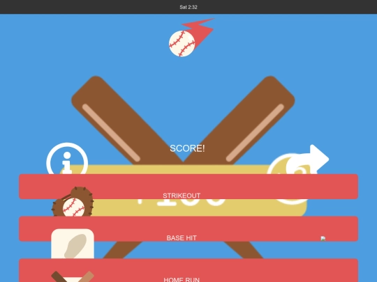 BASEBALL/score screenshot