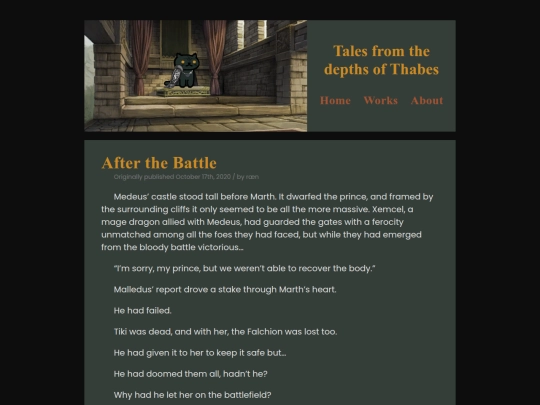 Oneshots/AfterTheBattle screenshot