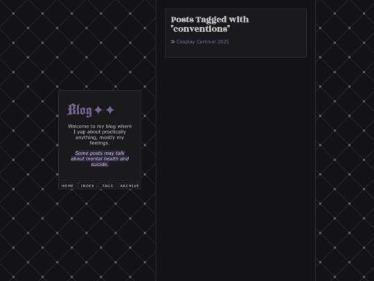 personal/blog/tag/conventions screenshot