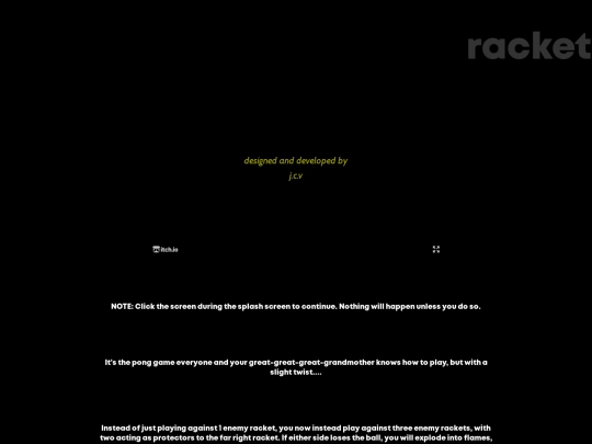 jcv_racket screenshot