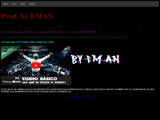 Home Pag web screenshot