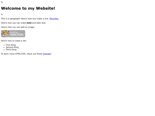 hello screenshot