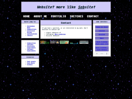 contact screenshot