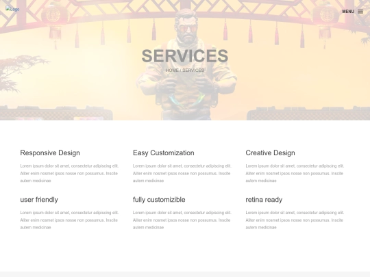 services screenshot