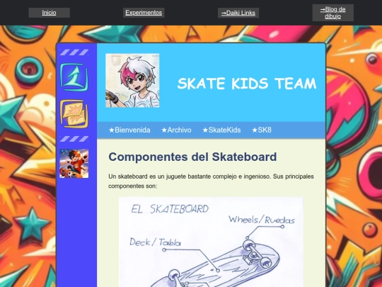 posts/Componentes-del-Skateboard screenshot