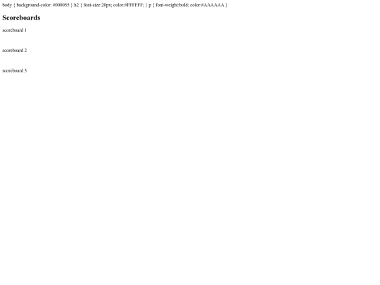 Cssfile screenshot