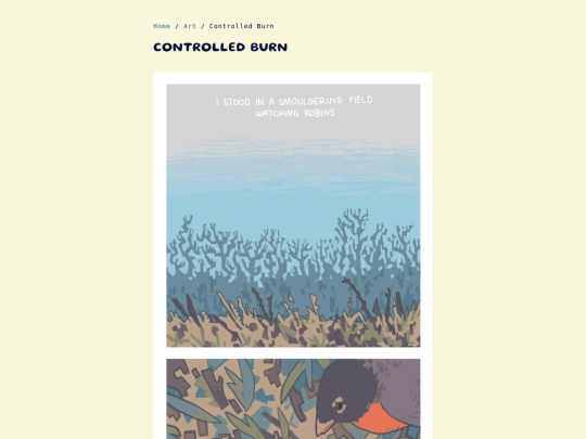 COMICS/controlledburn screenshot