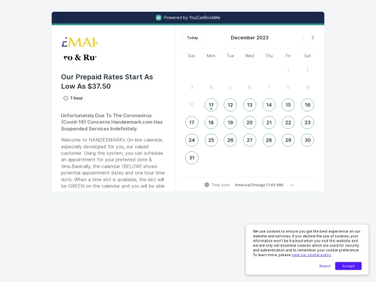 services screenshot