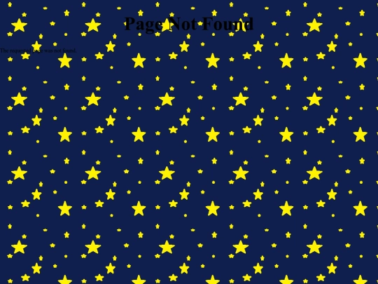 not_found screenshot