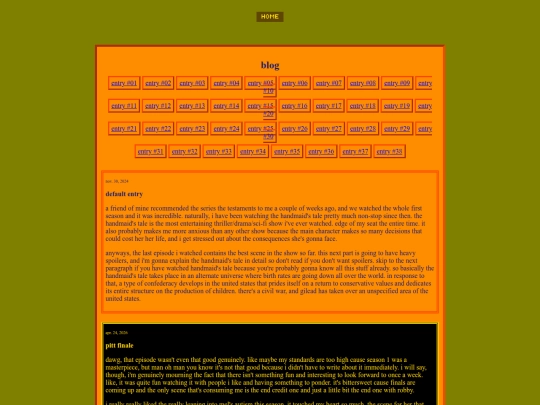 blog screenshot