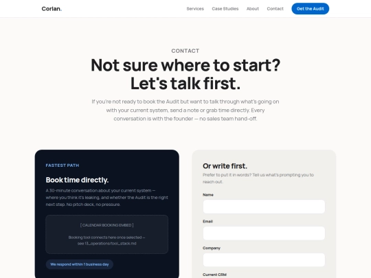 contact screenshot