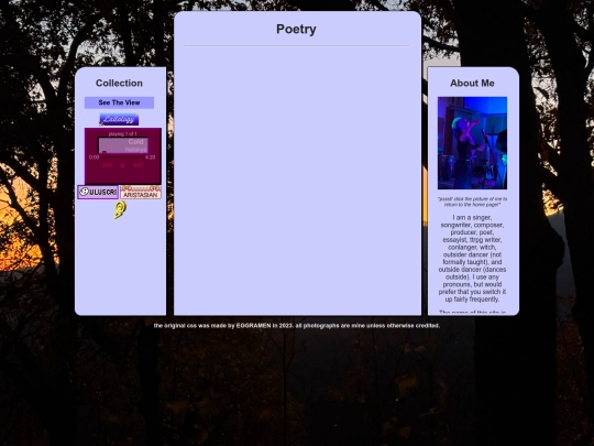 poetry screenshot
