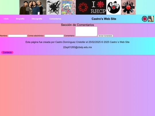 RHCP/Comentarios screenshot