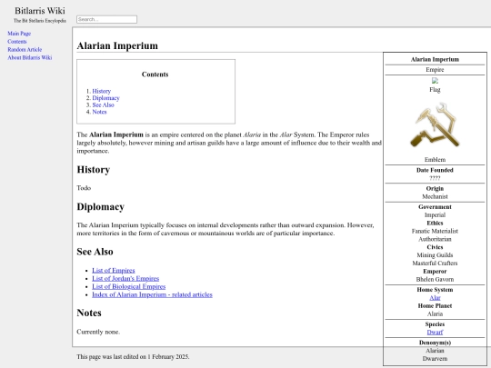 alarianImperium screenshot