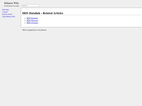 list_of_iris_articles screenshot