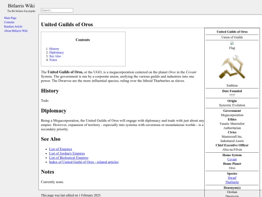 unitedGuildsOfOros screenshot