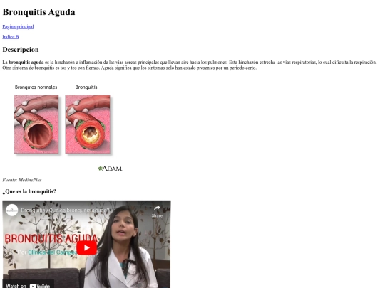bronquitis screenshot
