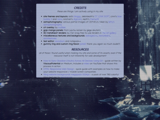archive/credits screenshot
