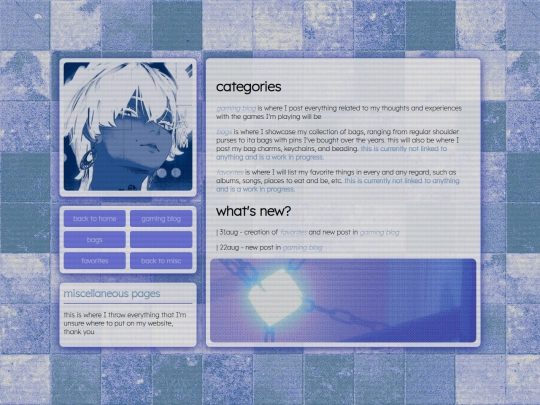 specifics/misc screenshot