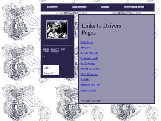 drivers screenshot