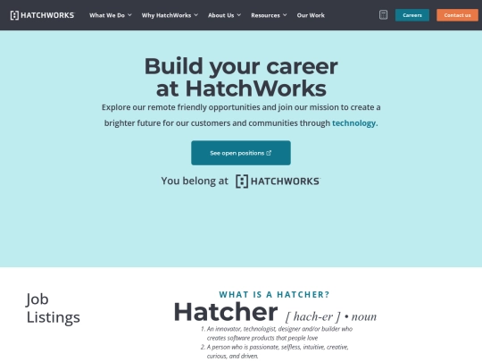 Careers screenshot
