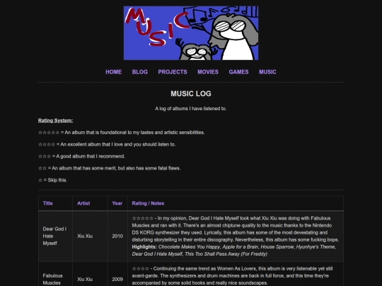 music screenshot
