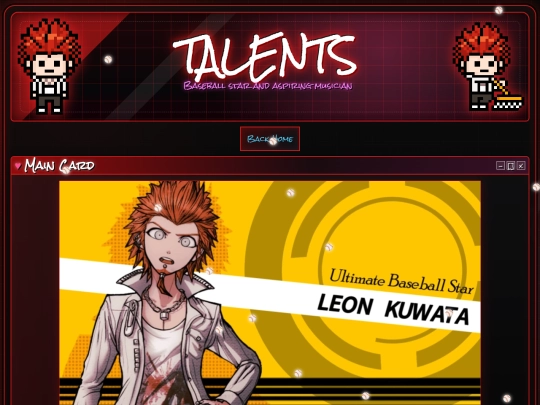 talent screenshot