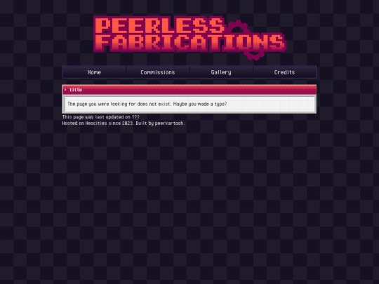 not_found screenshot