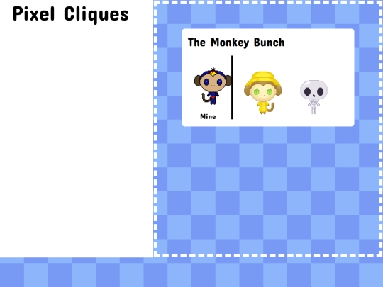 cliques screenshot
